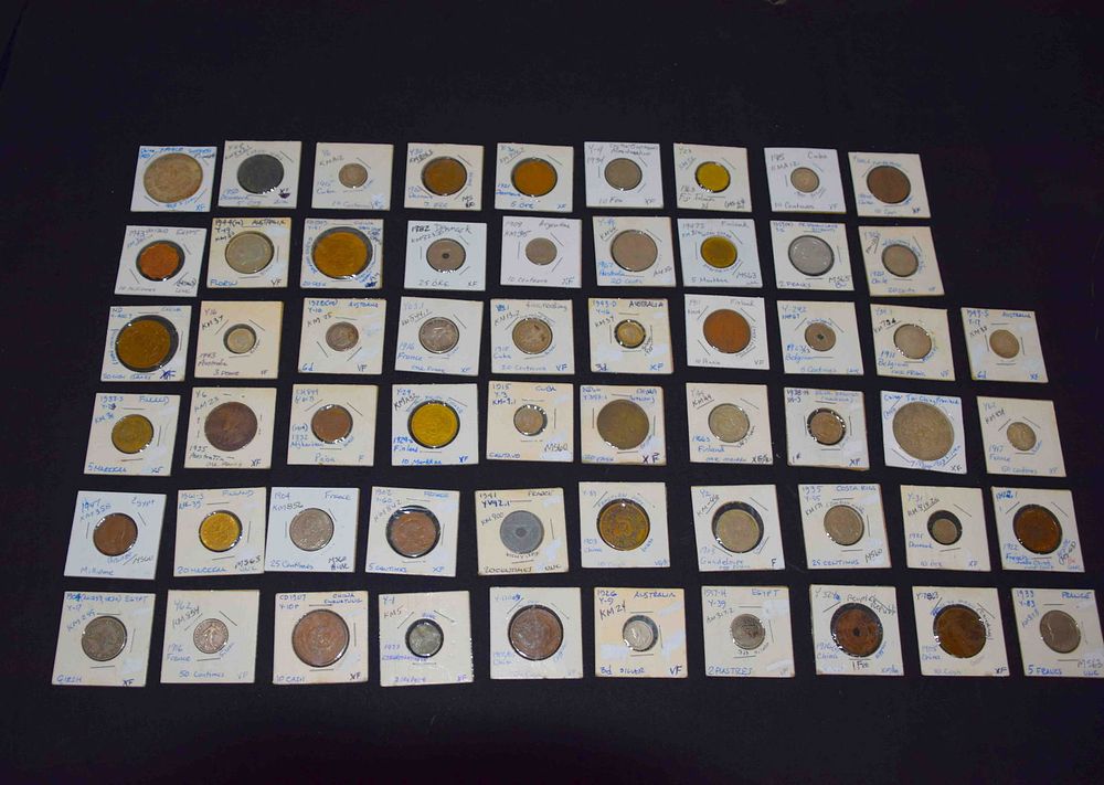 Lot 230: World coins