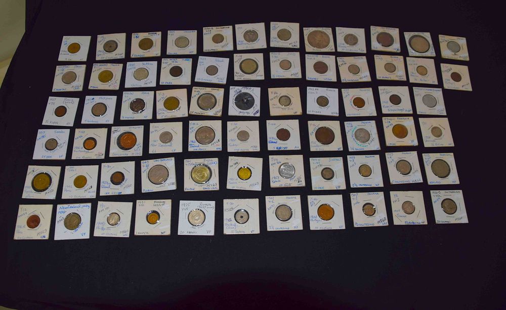 Lot 232: World coins