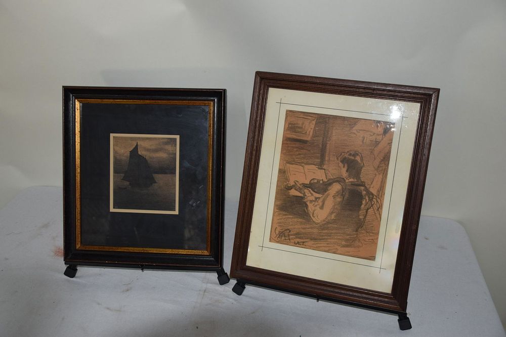 Lot 194: W. M. Hunt Drawings