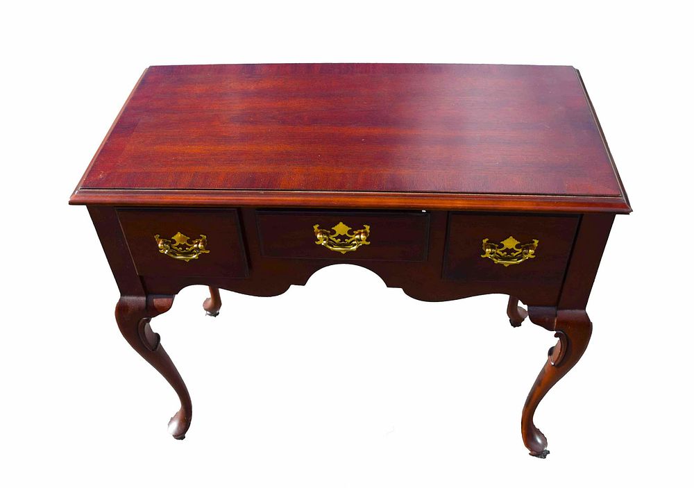 Lot 203: Walnut Dressing Table
