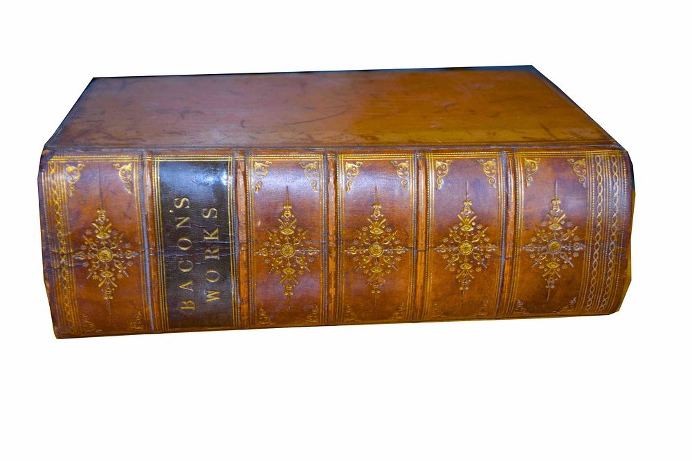 Lot 152: History of Lord Bacon with the Works of Lord Bacon