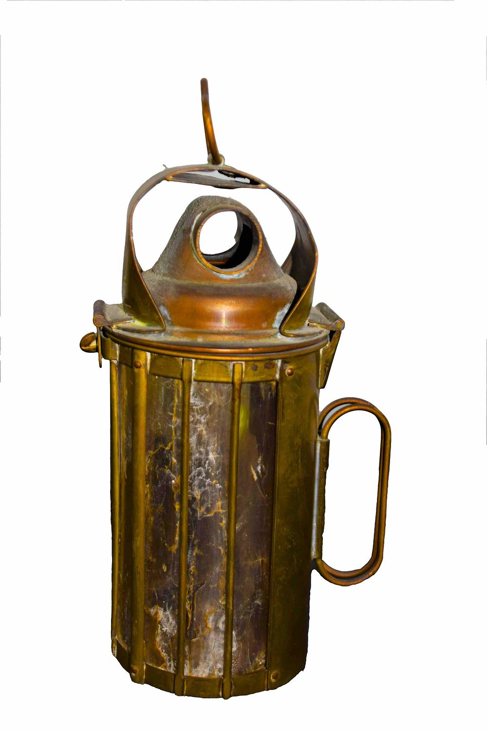Lot 227: Brass Lamp
