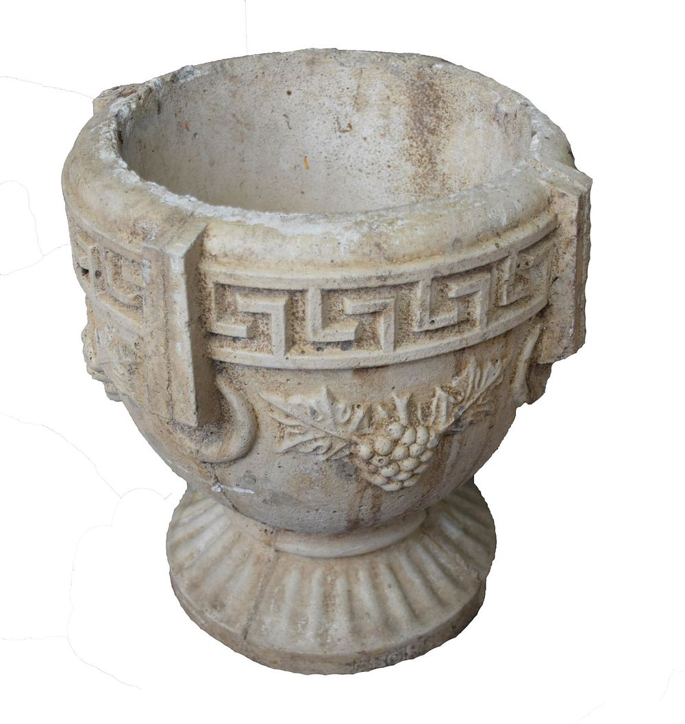 Lot 235: Cement Garden Planter