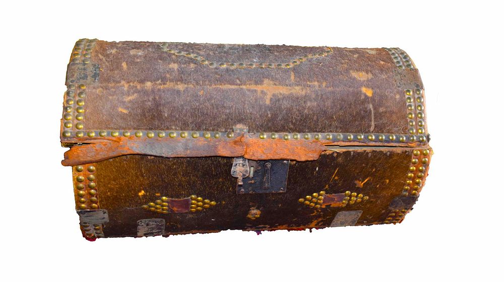 Lot 236: Stagecoach Trunk