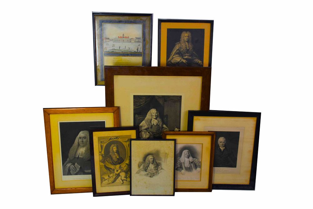 Lot 281: Seven Print Lot