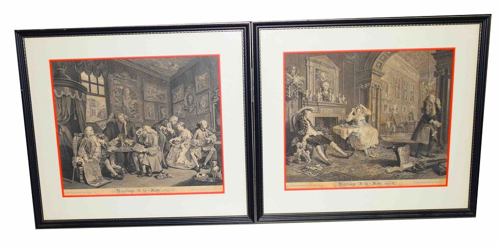 Lot 282: Six Marriage Prints