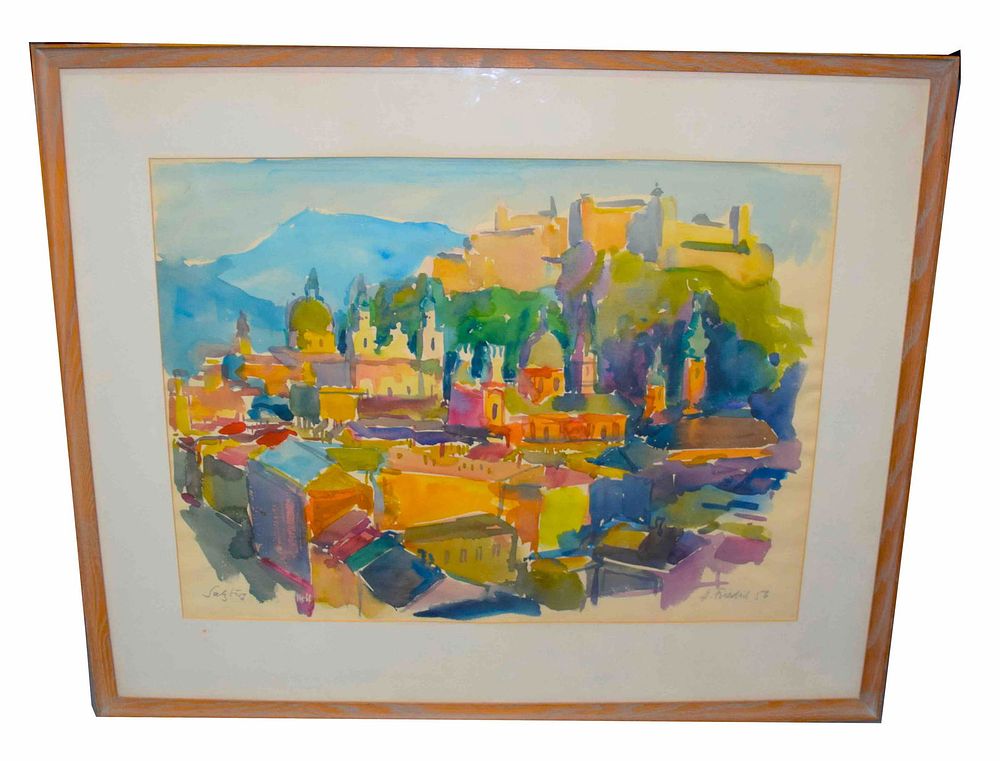Lot 287: Two Piece Art Lot