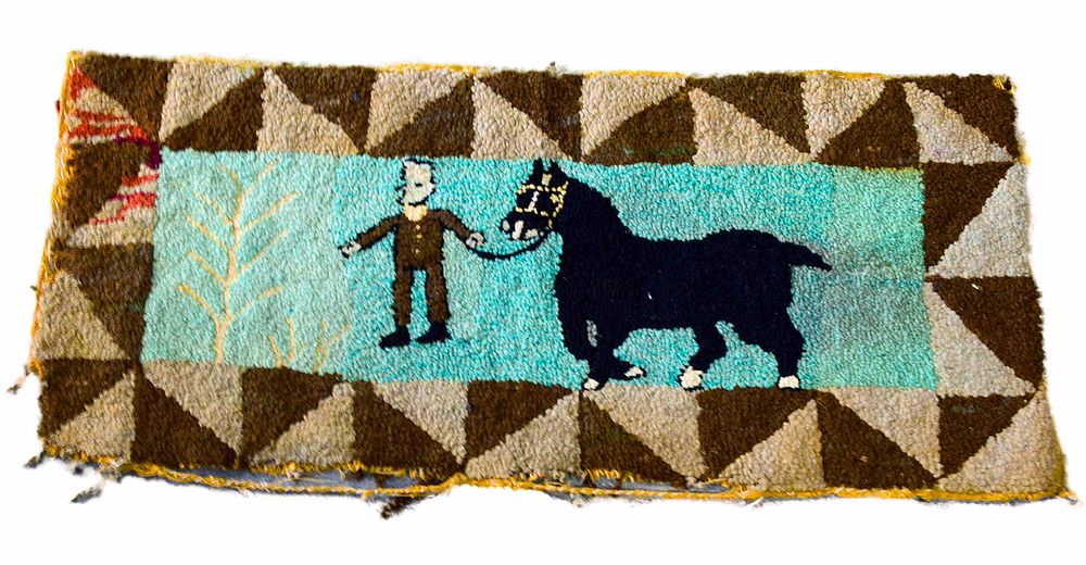 Lot 187: Hooked Rug