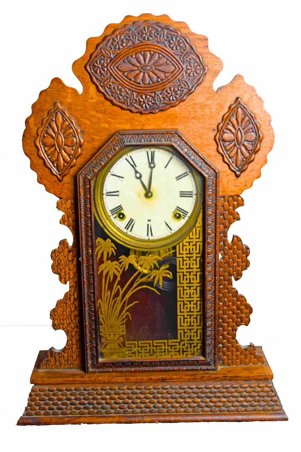 Lot 204: Victorian Clock