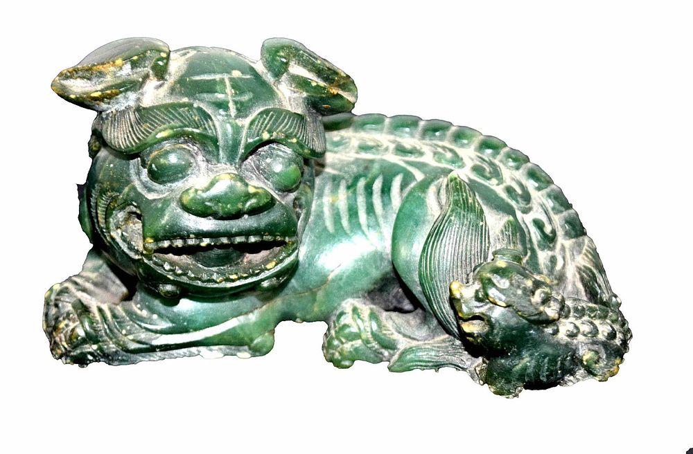 Lot 161: Jade Foo Dog