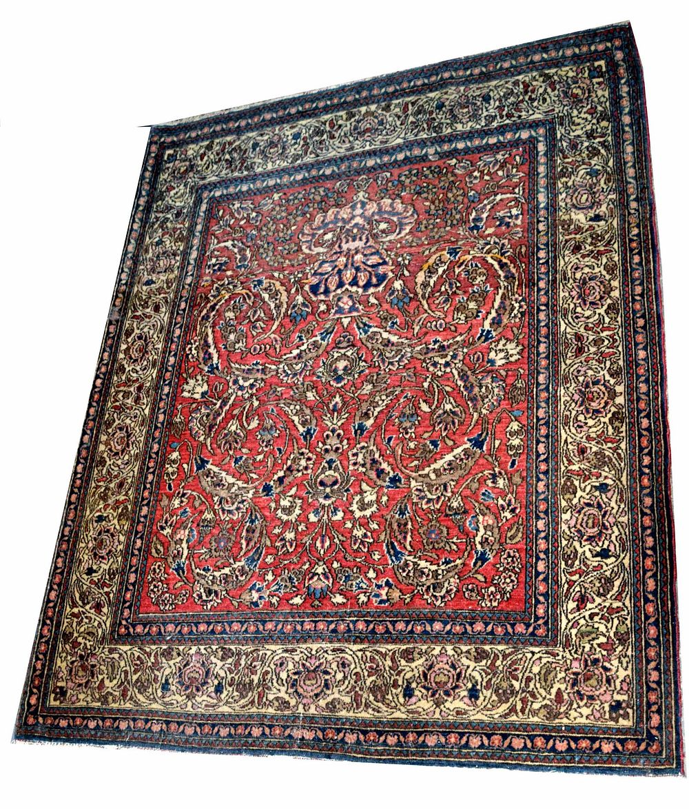 Lot 186: Oriental Scatter Rug