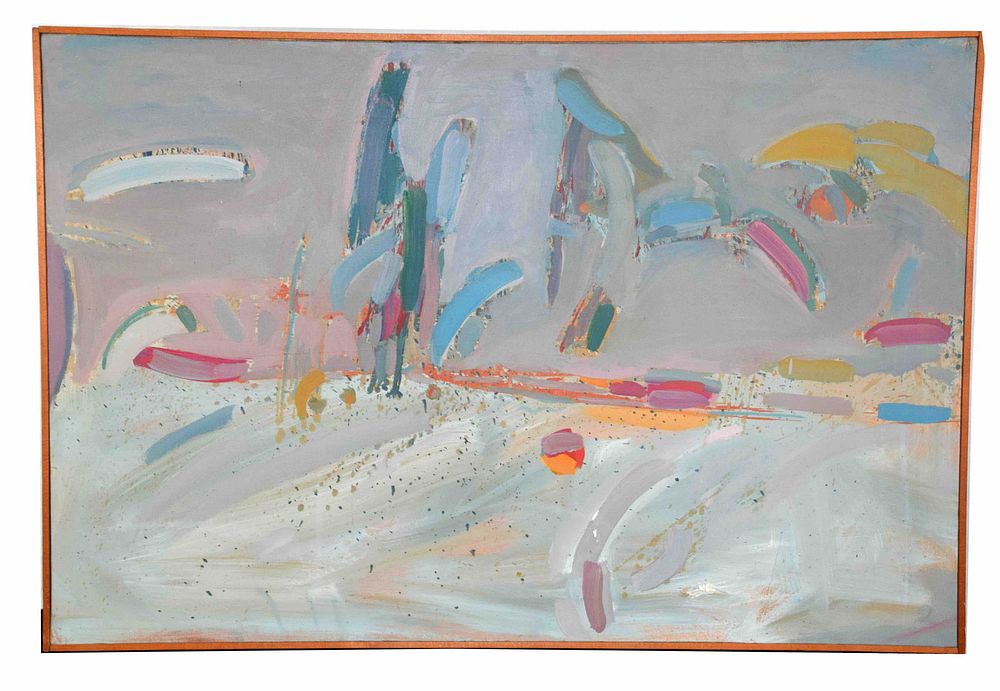 Lot 198: Abstract Painting