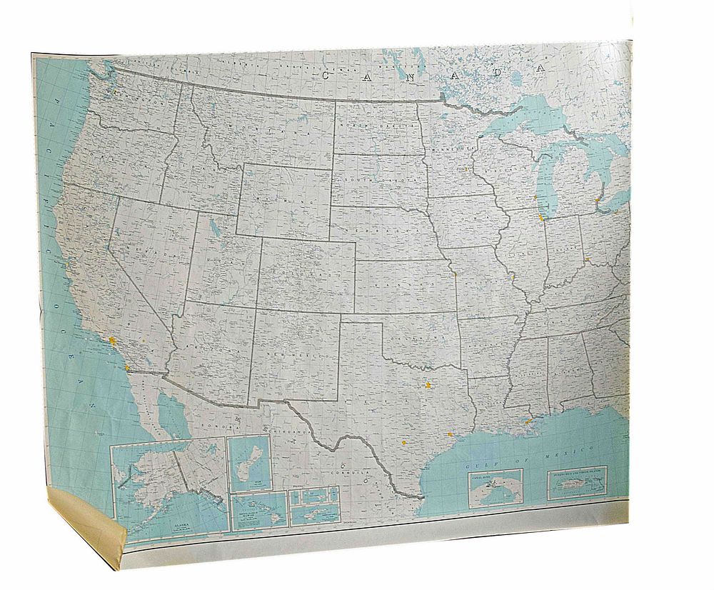 Lot 229: US Map