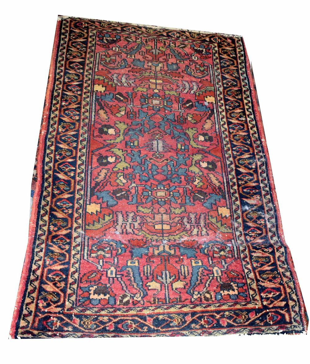 Lot 245: Oriental Scatter rug