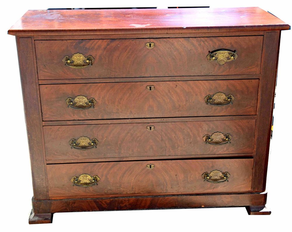 Lot 246: Classical Mahogany Chest