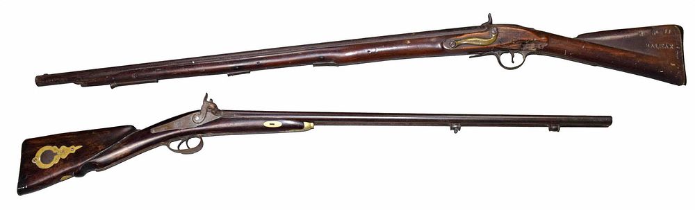 Lot 156: Lot of Two Percussion Weapons