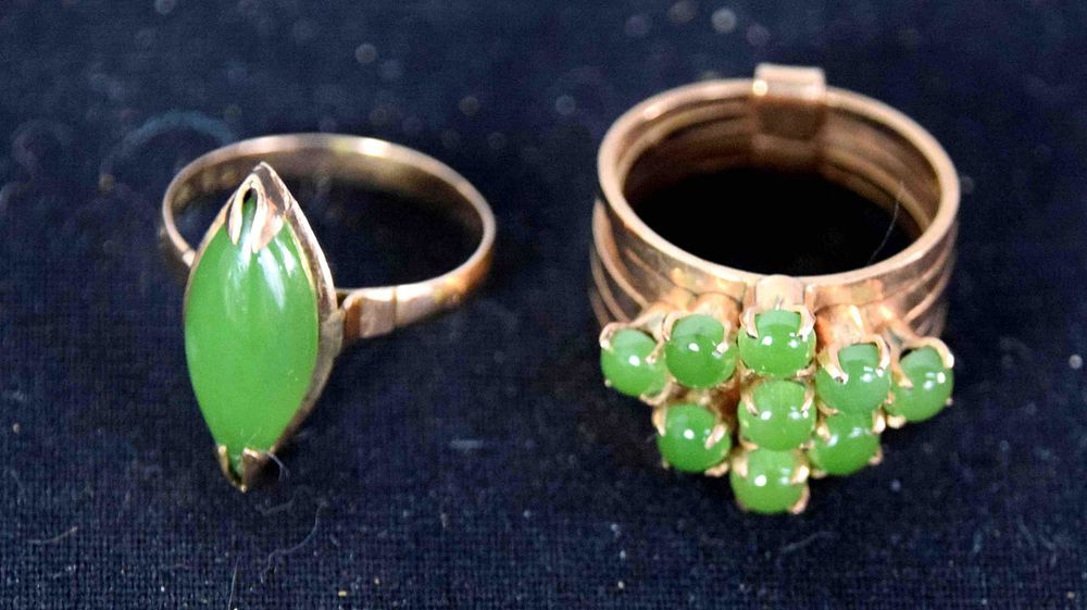 Lot 166: Two Gold Rings