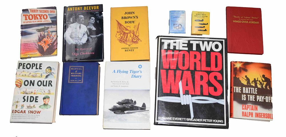 Lot 171: Military Book Lot