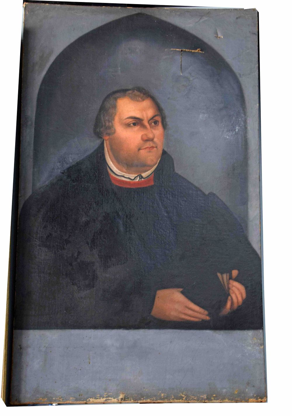 Lot 201: Luther Oil Painting