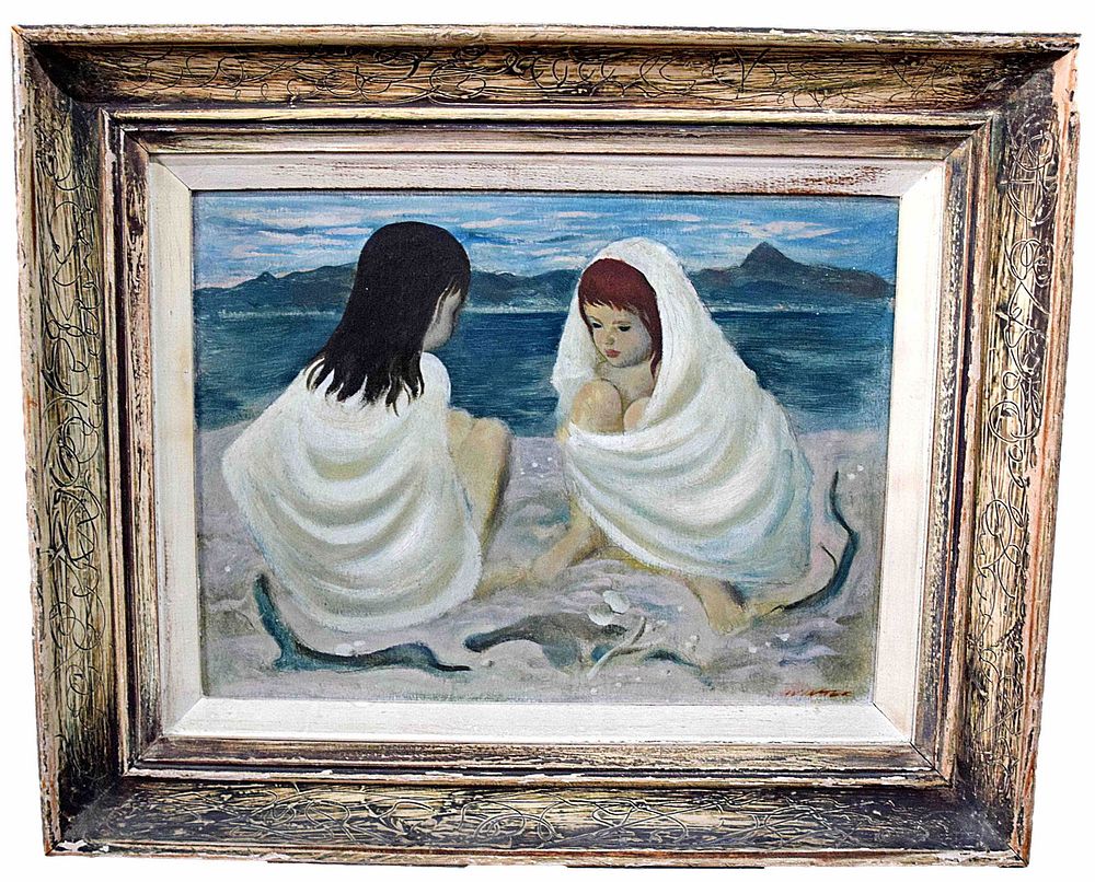Lot 202: Two Paintings