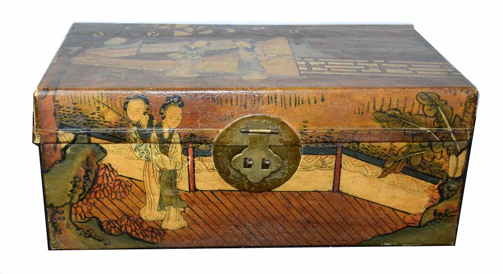Lot 225: Pigskin Box