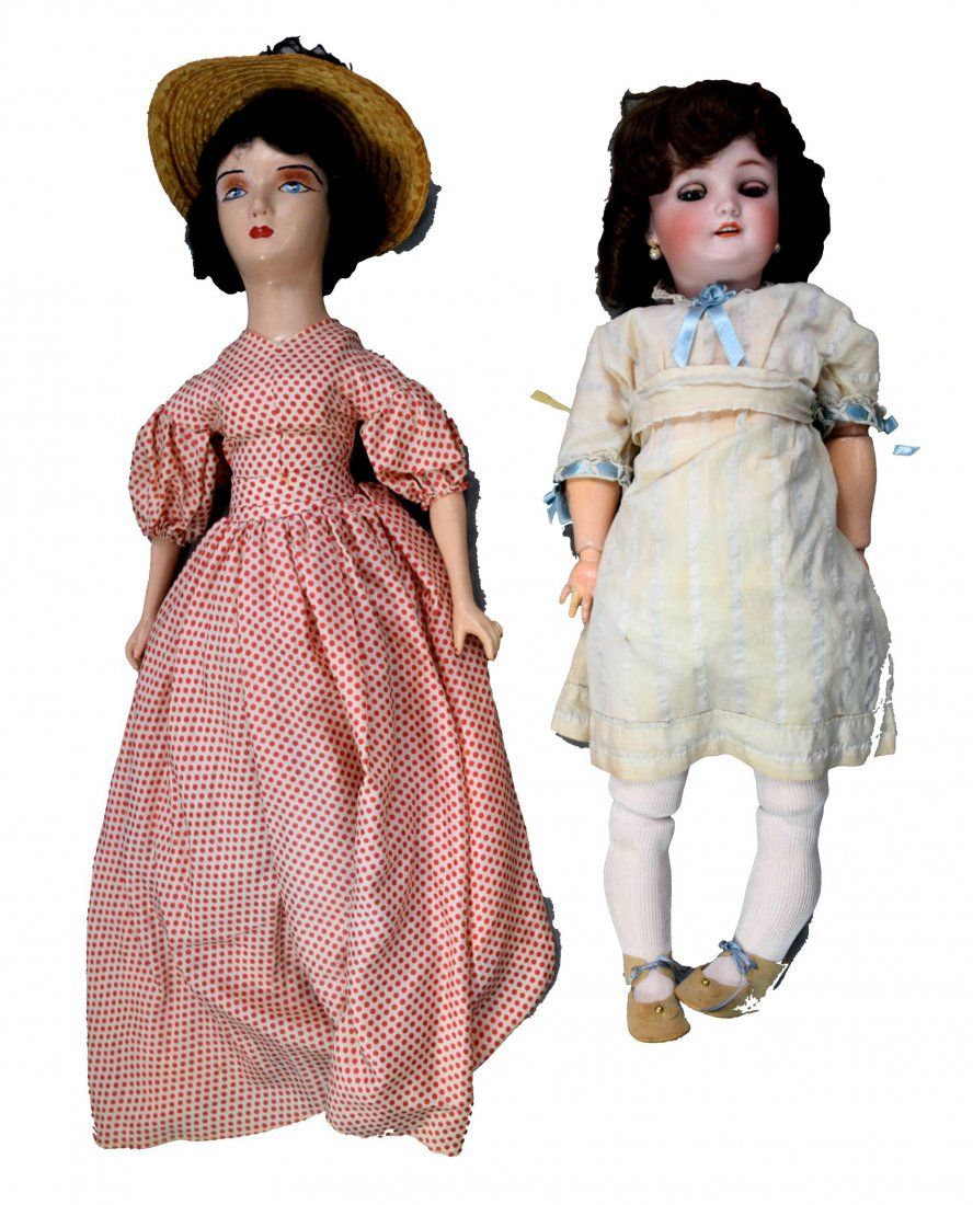 Lot 177: Four-Piece Doll Lot