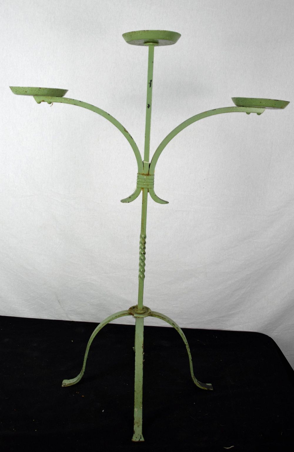 Lot 180: Wrought Iron Plant Stand