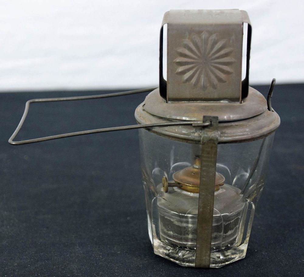 Lot 208: Scarce Tin Hand Lantern