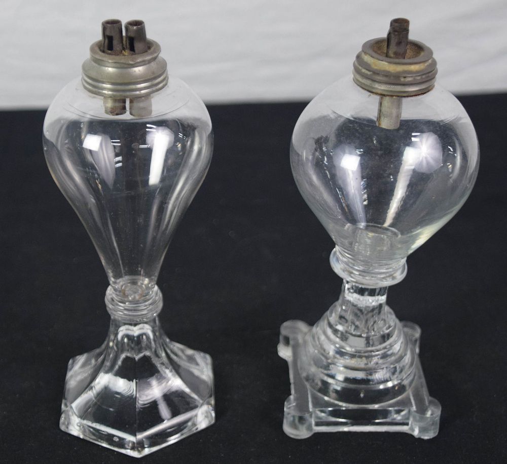 Lot 228: Whale Oil Lamps