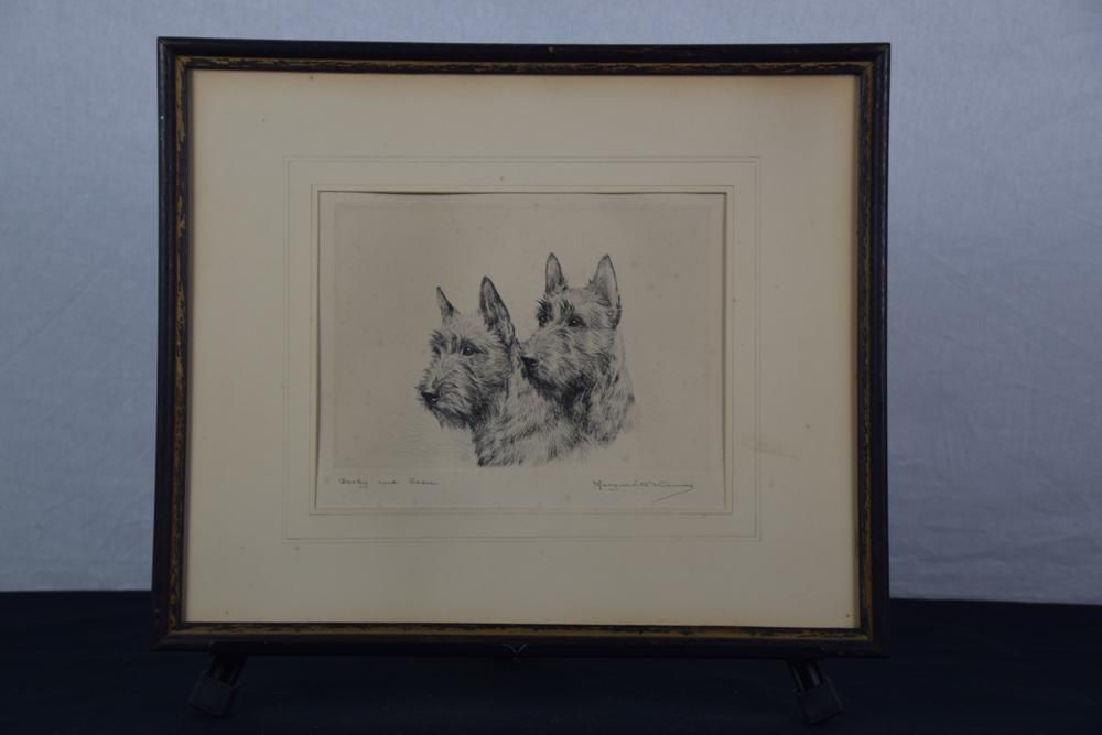 Lot 282: Marguerite Kirmse Etching