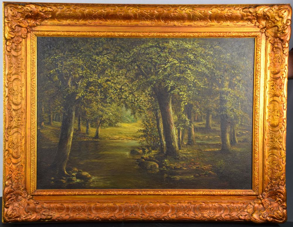 Lot 293: Landscape by J.S. Schultz