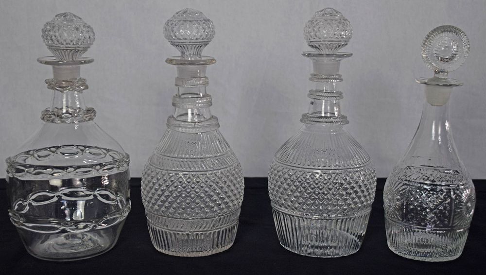 Lot 163: Glass Decanters