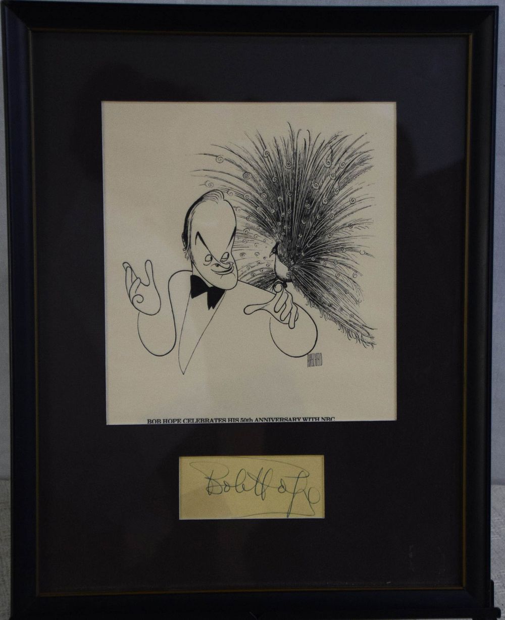 Lot 192: Bob Hope/Al Hirschfeld