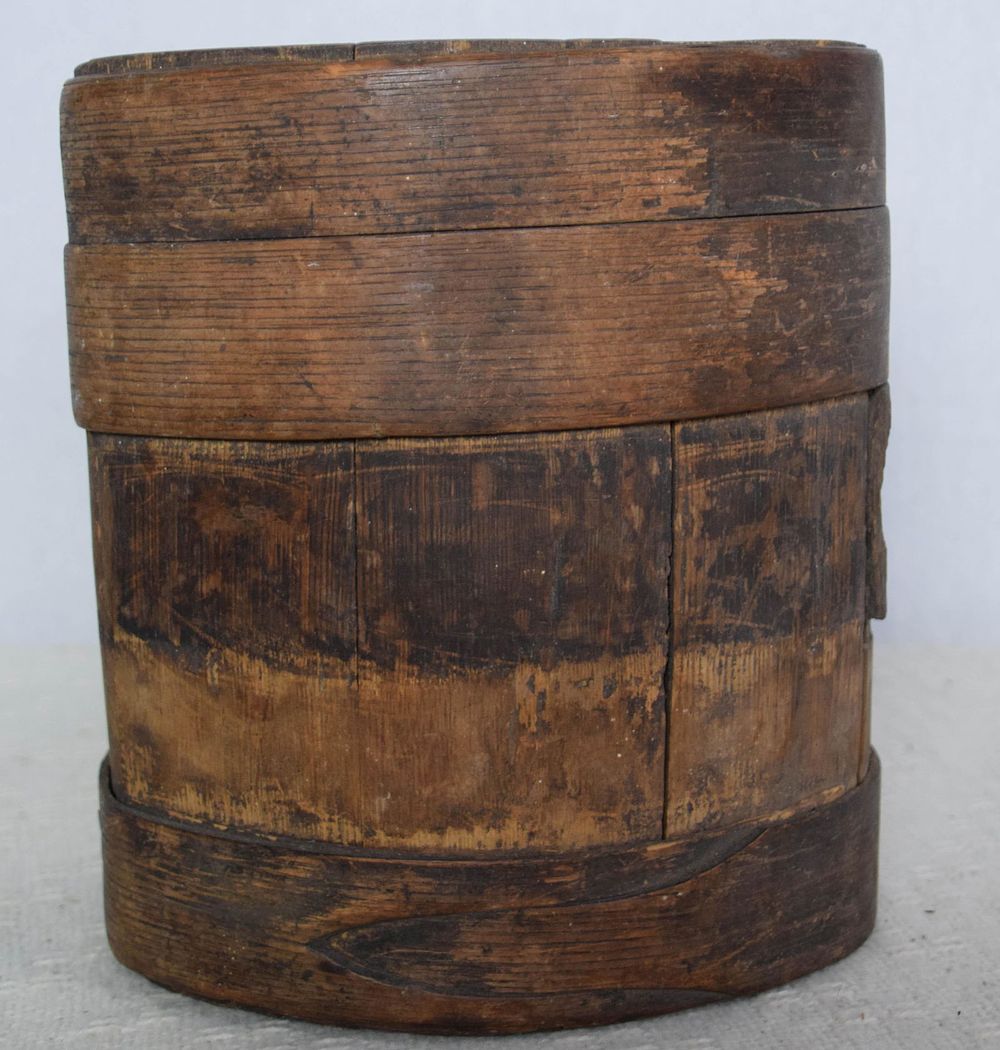 Lot 198: Wood Canteen