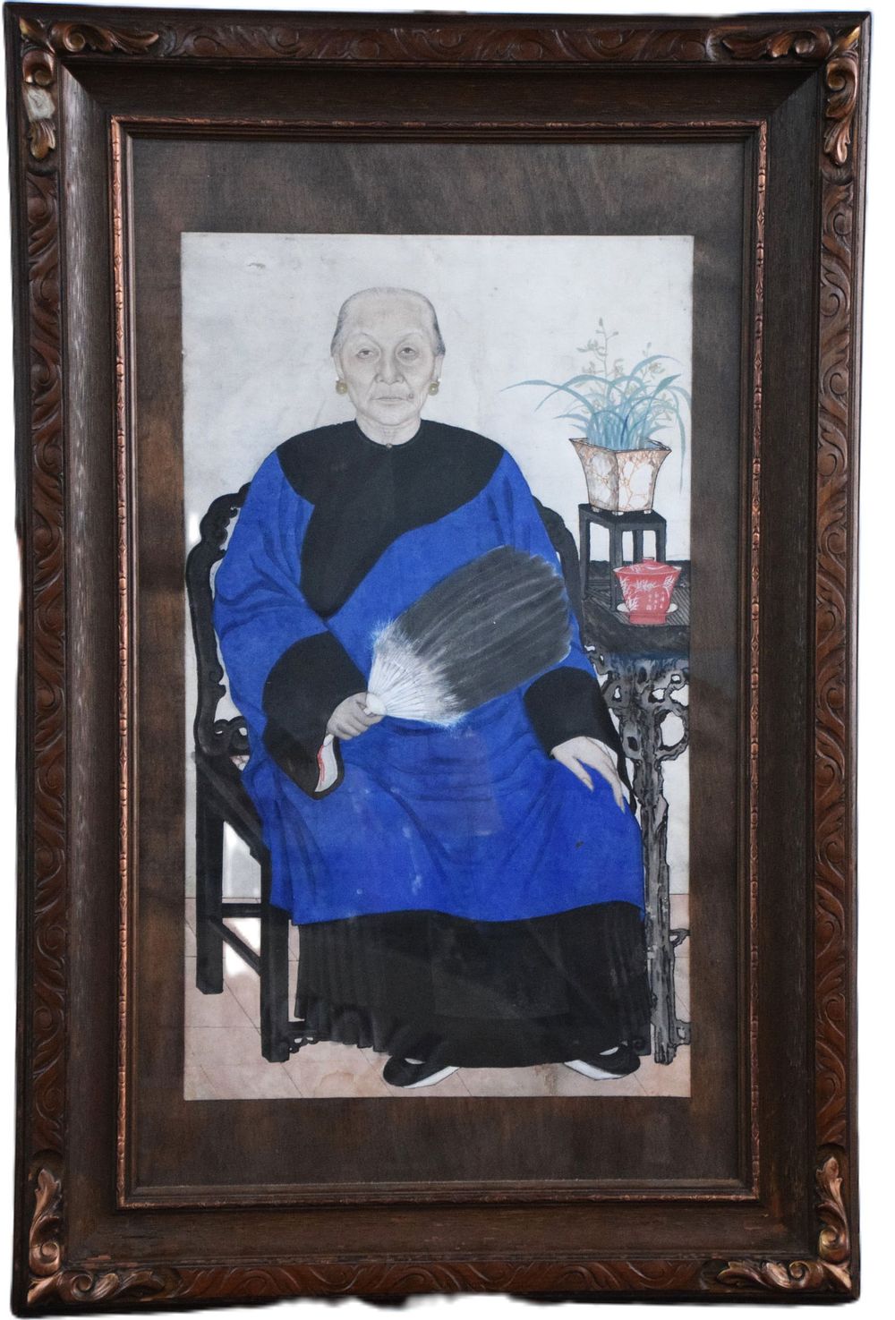 Lot 135: Chinese Ancestor Portrait