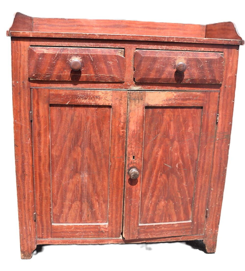 Lot 141: Country Jelly Cupboard
