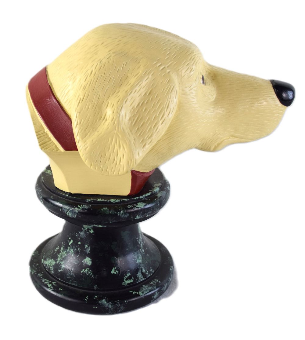 Lot 143: Huneck Dog Sculpture
