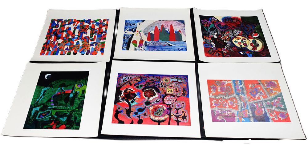 Lot 150: Large Print Portfolio of Canadian Artists Including Alfred Pellan