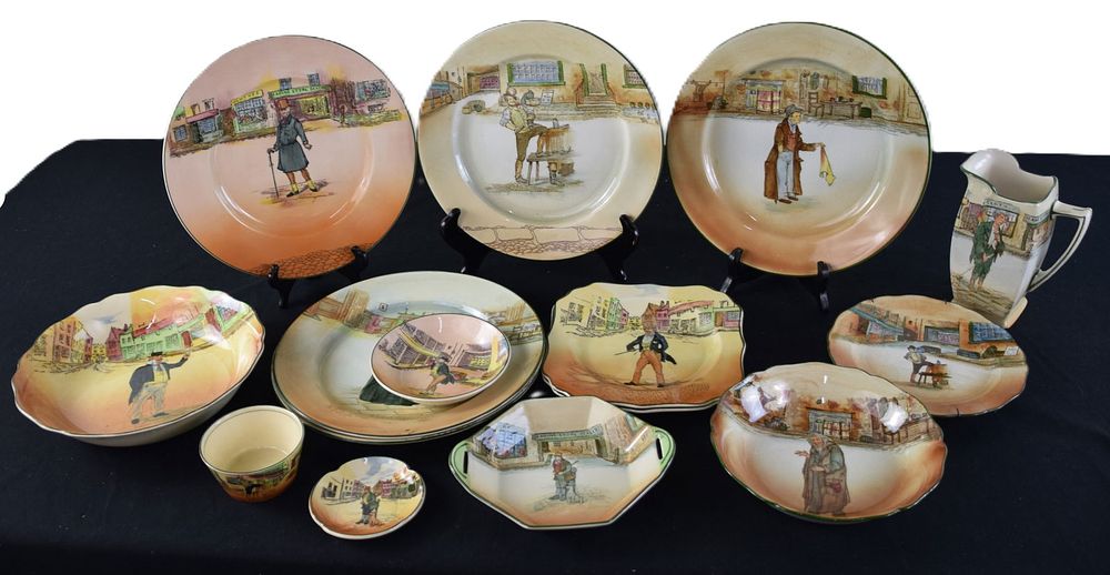 Lot 191: 14 Piece Royal Doulton Dickins Set