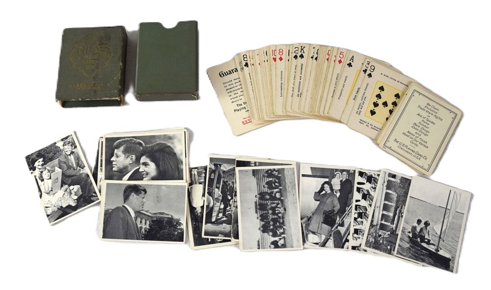 Lot 224: Fortune Telling Cards Plus JFK Cards