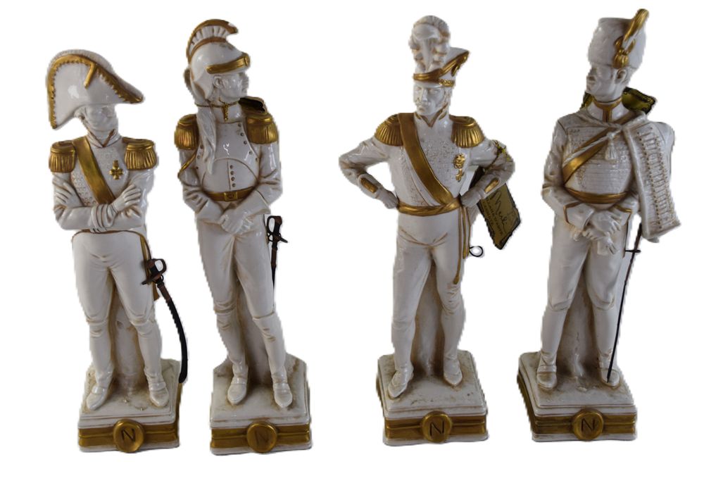 Lot 153: Four Napoleon Soldiers by B. Merli