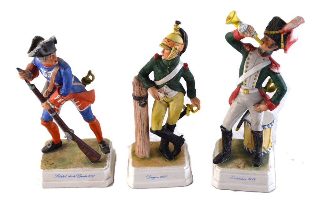 Lot 155: Three French Soldiers
