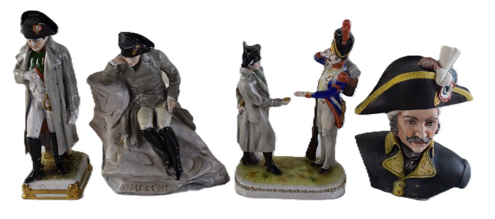 Lot 158: Four Napoleon Figurines