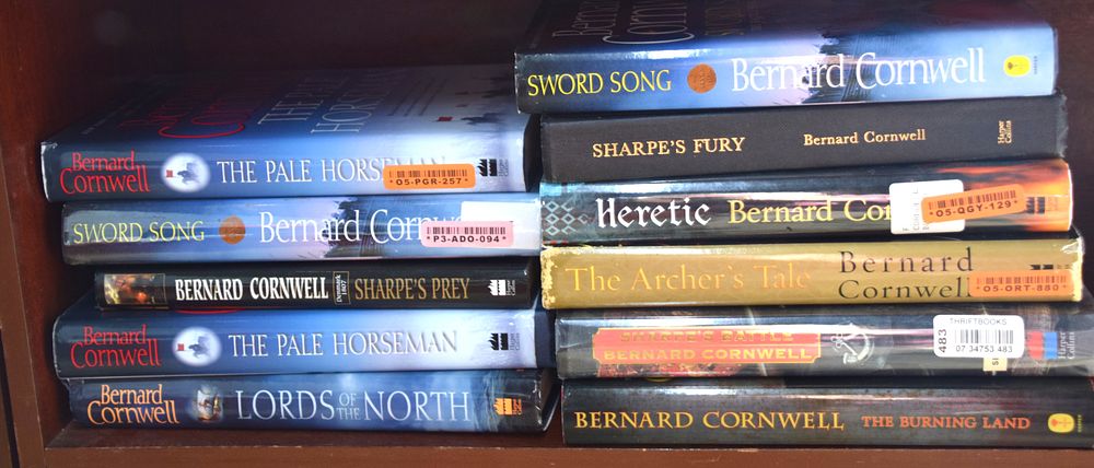Lot 168: Bernard Cornwell Lot