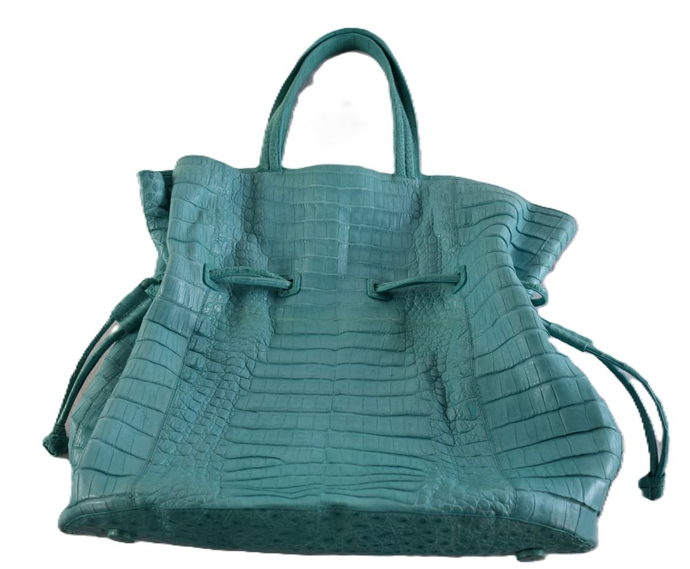 Lot 171: Nancy Gonzalez Crocodile Handbag.