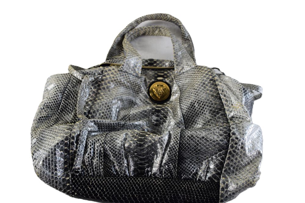 Lot 182: GUCCI  Snakeskin Shoulder Bag