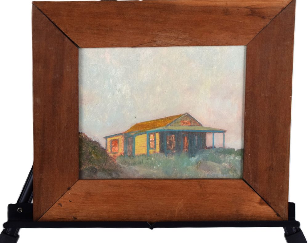 Lot 189: Oil On Board Painting