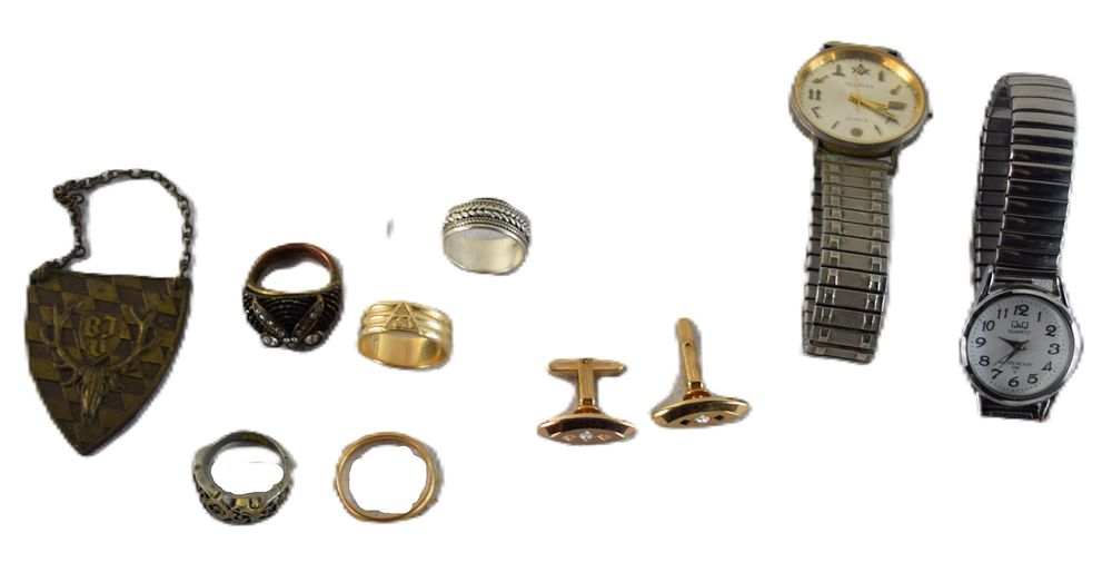 Lot 191: Jewelry/Mason Lot