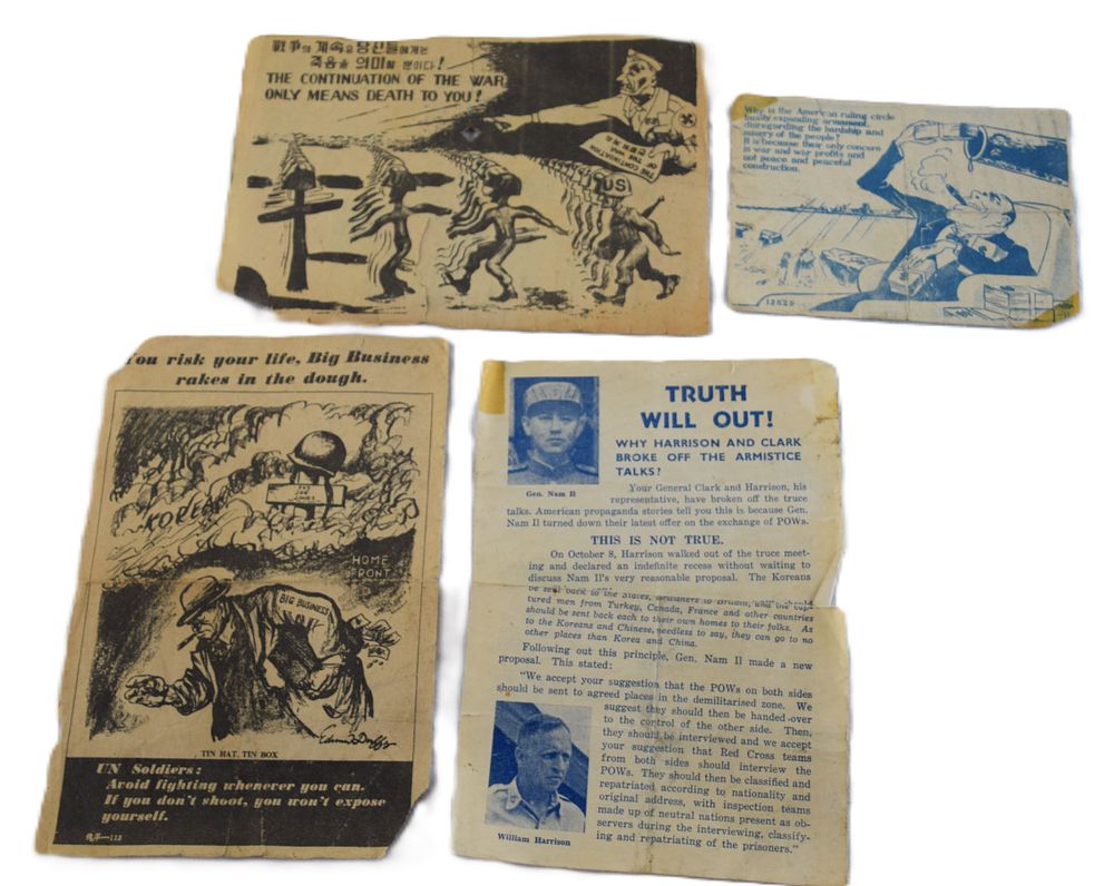 Lot 195: Korean War Propaganda Lot