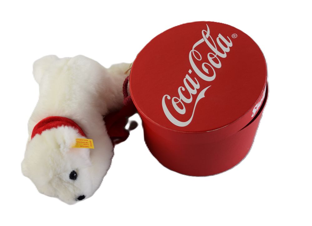 Lot 196: Coca Cola Steiff Polar Bear